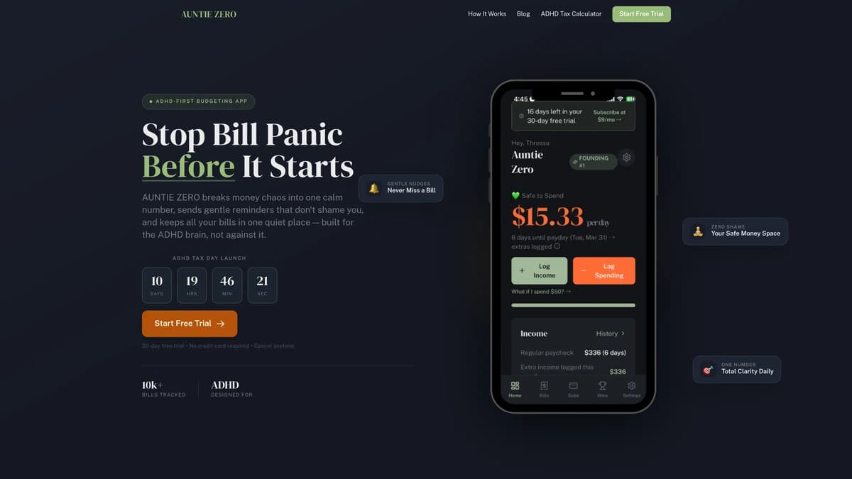 Auntie Zero screenshot