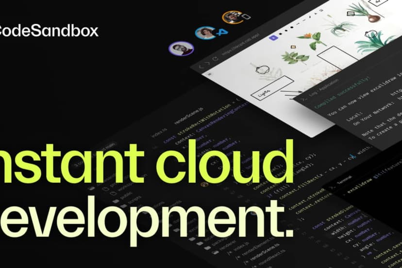 CodeSandbox screenshot
