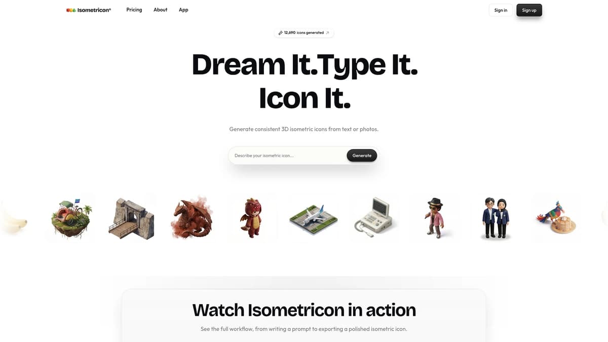 Isometricon screenshot