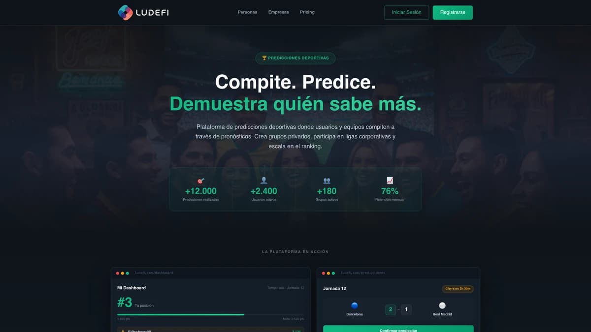 Ludefi screenshot