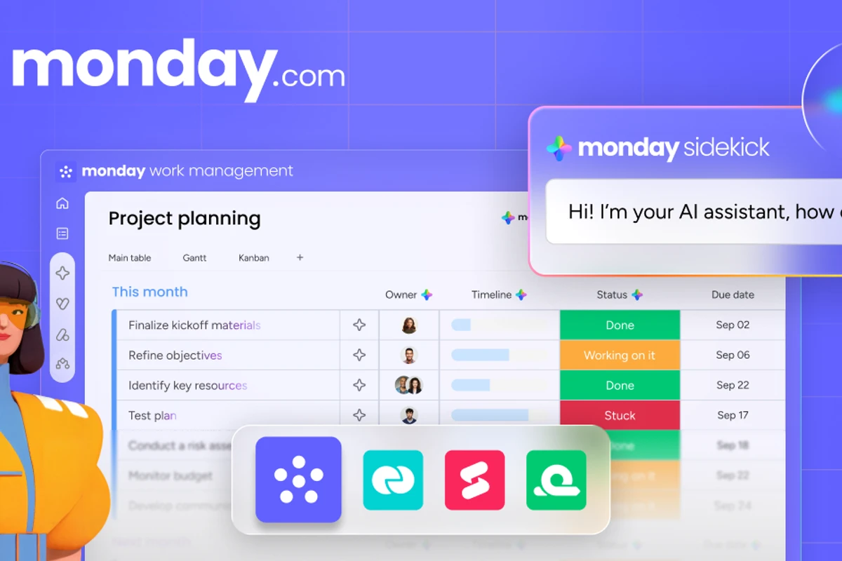 Monday.com screenshot