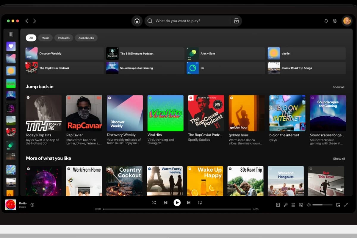 Spotify screenshot