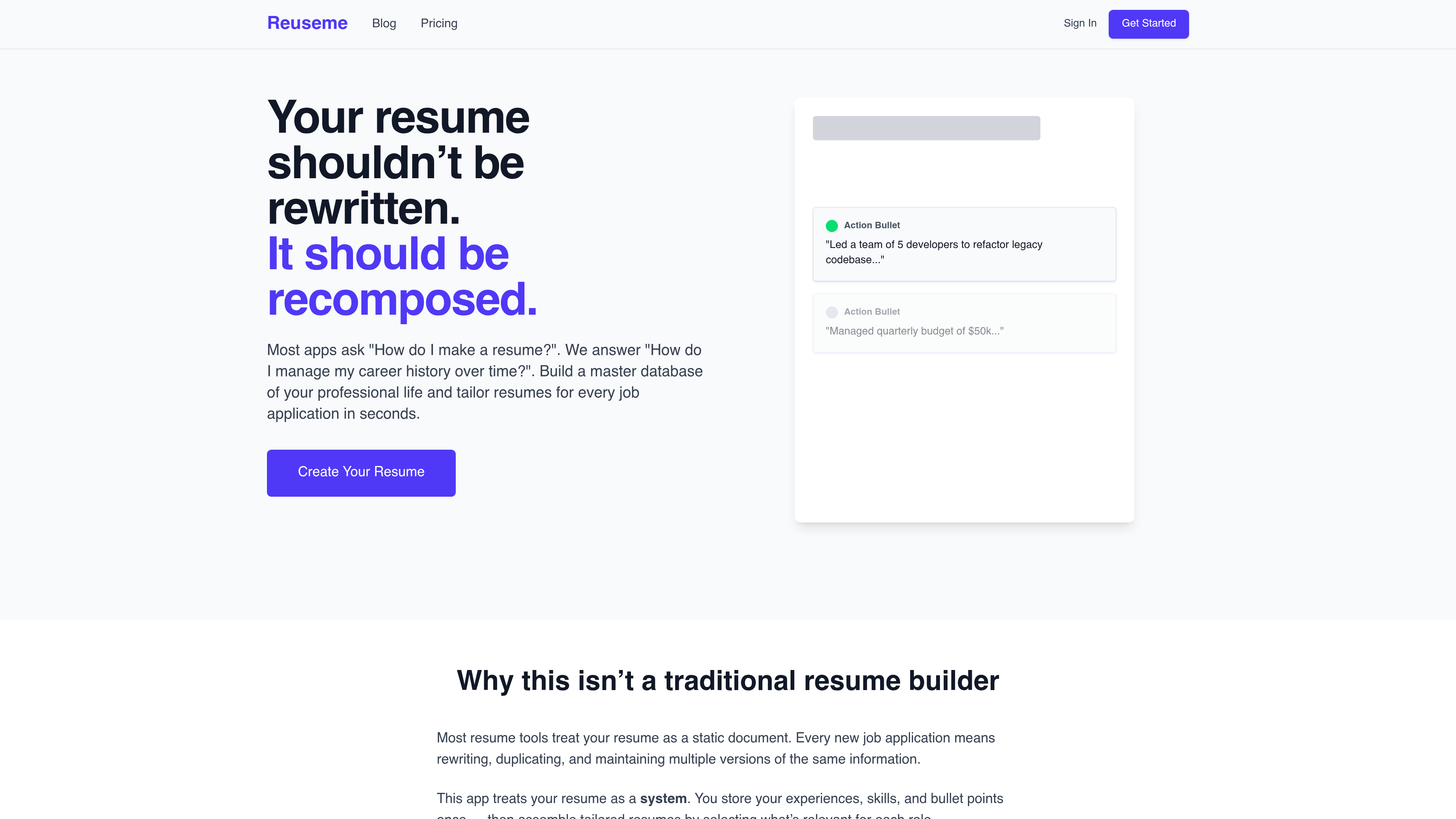 ReuseMe screenshot