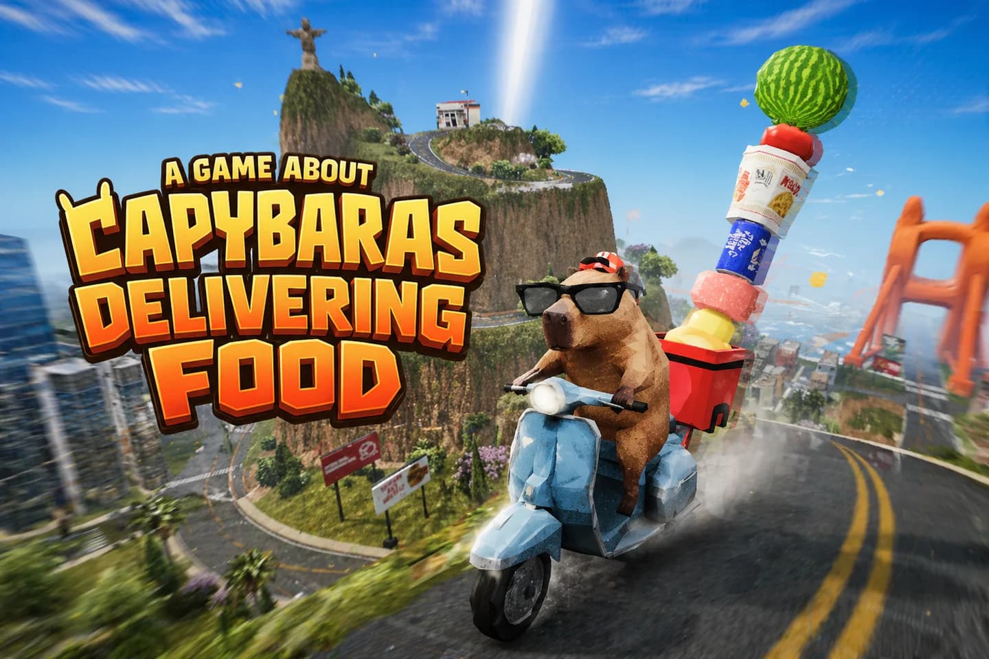 Capybaras Delivering Food screenshot