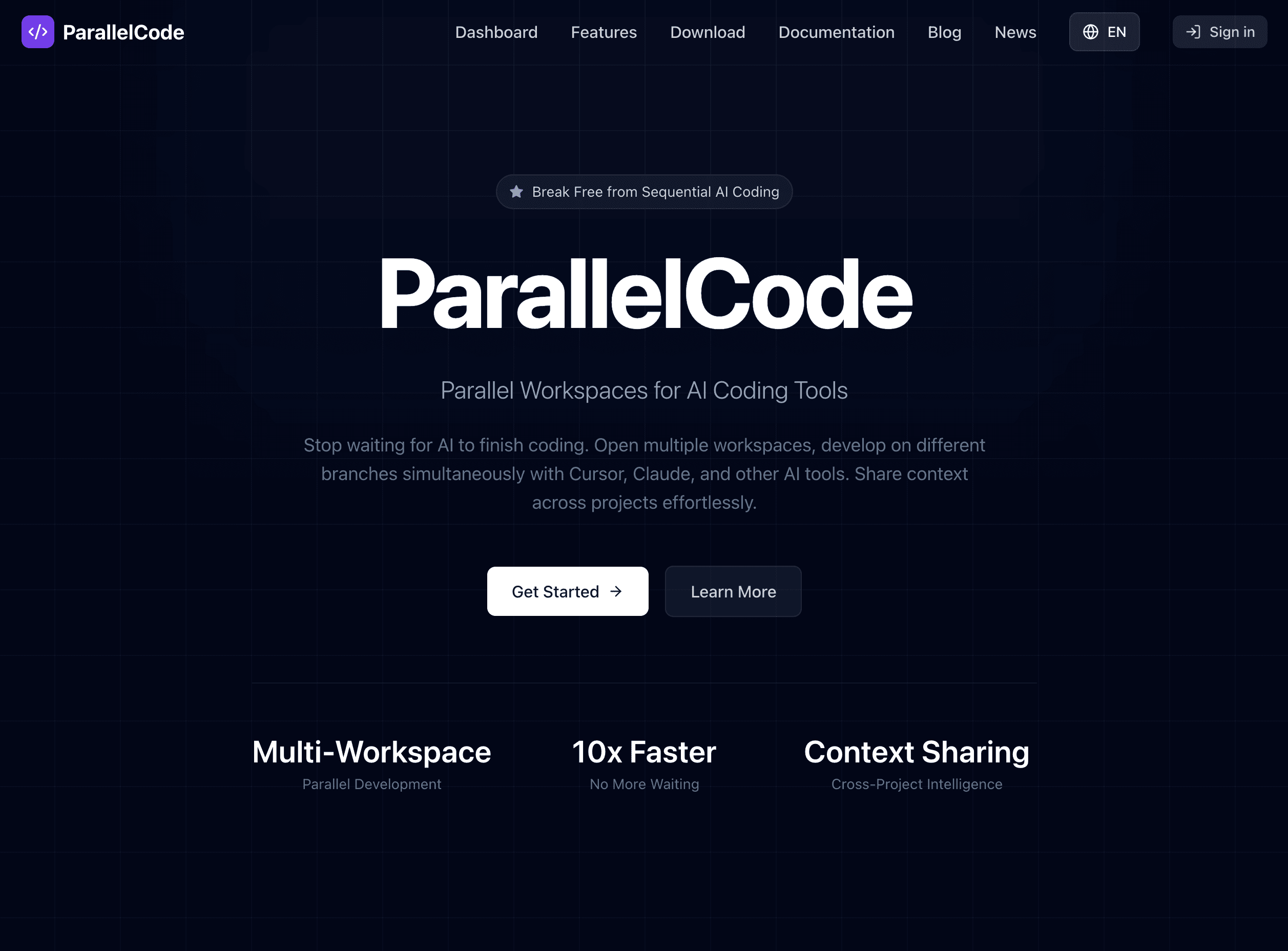 Parallel Code screenshot