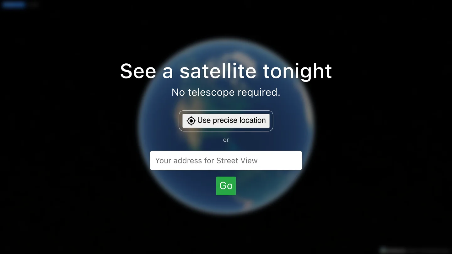 See A Satellite Tonight screenshot